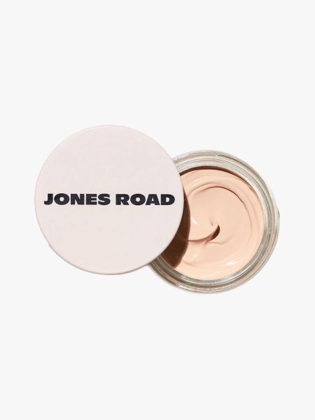 Jones Road What the Foundation in branded component on a light gray background